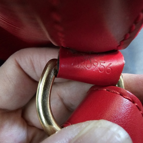 Louis Vuitton petite Noe Epi red leather - Picture 8 of 12